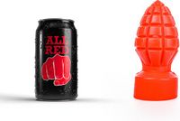 All Red Belgo-Prism NV All Red Buttplug 15 x 6 cm - rood