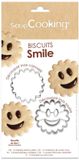ScrapCooking Uitstekers Smile Koekjes set/2