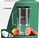 Wessper Waterkaraf, 2,5 L, Zwart, Inclusief 2 Filters