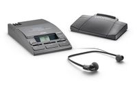 Philips LFH0720T Bureau-afspeelsysteem Mini cassette, antraciet