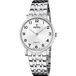 Festina F20047/1 Dames Polshorloge Zilverkleurig Staal Saffierglas Wit