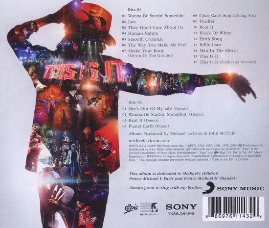 Jackson, Michael Michael Jackson - This Is It (CD)