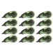 D.RECT Green Correctiemuis | Mouse Correctieroller met bandbeschermkap correctietape 4,2 mm x 10 m x 12 stuks