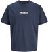 Jack & Jones T-shirt India Ink Katoen Ronde hals Korte mouw Loose Fit Casual