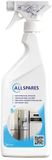 AllSpares RVS Reiniger voor Keukenapparatuur van Edelstaal en Roestvrijstaal (500ml)