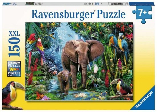 Ravensburger Olifanten in de jungle