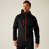 REGATTA Polska Jas Wandelen Heren Waterdicht Ademend Winddicht Zwart Polyester Maat S