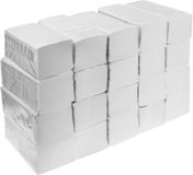 PrimeMatik - V-gevouwen handdoekendoos - 4000 stuks - Verchroomd