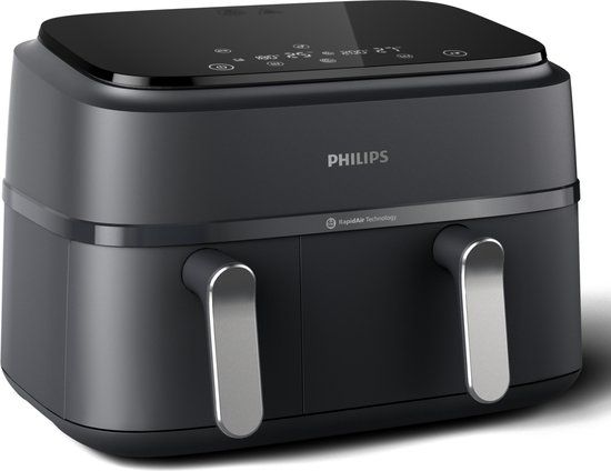 Philips 3000 series NA351/00R1 Airfryer - Zwart/Zilver