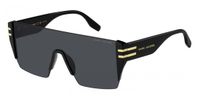 Marc Jacobs MARC 712/S Zonnebril Heren Zwart Goud/Donkergrijs