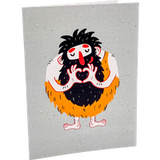 MOYU Caveman – Herbruikbare Postkaart