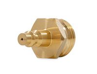 Camco 36143 Blow Out Plug-Brass Quick Connect, helder en rood