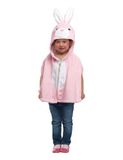 Rubies Super-hazenkostuum voor meisjes en jongens, hazencape met capuchon, officiële carnaval, verjaardag, feest, Halloween, Kerstmis