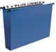 Esselte 10 stuks hangmappen voor laden VMG - PP bodem 50 mm blauw
