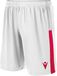 Macron Skara Short Kinderen - Wit / Rood | Maat: 116