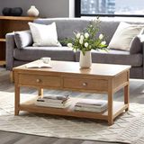 Julian Bowen Mallory salontafel met 2 lades