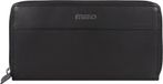 mano Don Romeo Portemonnee RFID Leer 18 cm - Dames - Horizontaal - Zwart