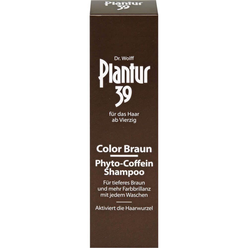 Plantur39 Color Brown Phyto-Caffeine Shampoo - 250ml - Women