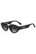 MOSCHINO MOS160/S 807 BLACK 51/20/145 Vrouw Zonnebrillen