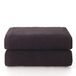 Top Towel Plus - Grote Badhanddoeken - Set van 2 - 50 x 100 cm - 100% Katoen - Zwart