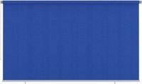 vidaXL Storend rolgordijn voor buiten 405(B)x230(H) cm HDPE blauw