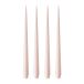 ester & erik Bougie ester & erik Lot de 4 laquée Rosewater 51-0, 32 cm