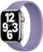 Apple Siliconen solobandje voor de Apple Watch | 44/45/46/49 mm - Maat 7 - English Lavender