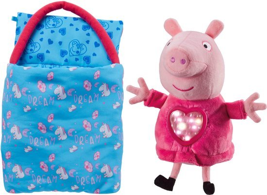 Peppa Pig 6926 Sleepover Peppa, Roze