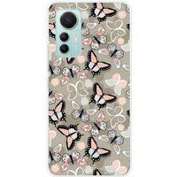 Xiaomi Mi 12 Lite Vintage Butterflies Siliconen Hoesje
