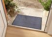 Tapeso Effen deurmat Plain wasbaar 30°C - grijs 80x120 cm