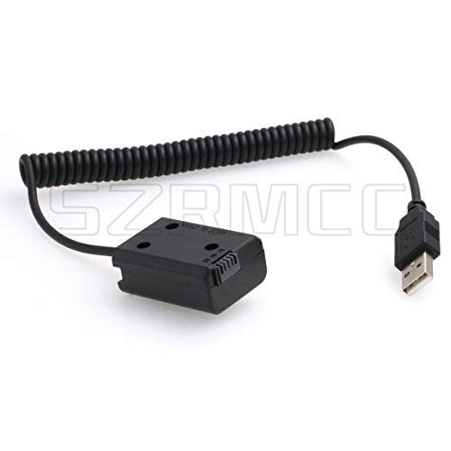 SZRMCC Batterij Adapter Kabel voor Sony a3000 a5100 a6300 A7 A7S A7R A7S2 Camera - USB Power Bank naar NP-FW50