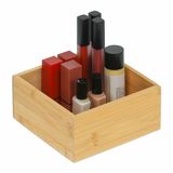Relaxdays bureau organizer - bamboe - 7 x 15 x 15 cm