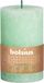 Bolsius Bougie Rustique Divine Earth Water - Vert - 130/68 - 8717847142511
