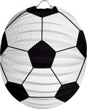 Folat Voetbal Lampion - 22cm - Multi