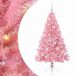 vidaXL - Plastique - Pré-éclairé - Sapin de Noël - avec - 150 - LED - Rose - 150 - cm - PVC