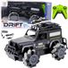 LEAN TOYS Voiture tout-terrain télécommandée 360° rotation 1:12 Noir