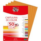 Fixo Paper 1110342 - verpakking van 50 karton, DIN A4, hazelnootkleuren, 180 g