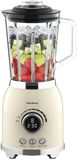 Klausberg Blender Crème met LED Display en Timer, 1.5 Liter, 600W, Borosilicaat Glas, 6 RVS Messen, 8 Snelheden, IJscrusher, Smoothie Maker