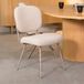 LABEL51 Dining Chair Singapore - Natural - Bouclé - Taupe Metal Frame