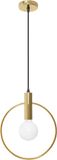 TooLight Gouden hanglamp - modern industrieel design - Ø 25 cm - E27 fitting
