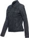 Dainese Denim Tex Jacket Lady, jeans motorjack, denim weefsel, zachte schouders en elleboogbeschermers, dames motorjas, blauw, 48