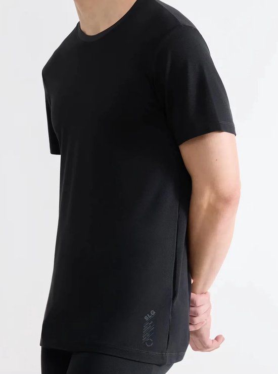 Sloggi SLG Base Soft T-Shirts Heren Ondershirt - Zwart