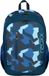Neoxx Sac à dos d'école avec compartiment pour ordinateur portable Flow Sac à dos d'école Camo Nation bleu