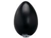 LP Latin Percussion LP0020BK Shaker Big Egg 3" (7,6 cm), kunststof zwart, hoger volume, ideaal voor live gebruik