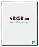 yd. Cadre photo 40x50 cm Noir Brillant Plastique