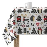 Belum Vlekbestendig tafelkleed van hars Merry Christmas 250 x 140 cm