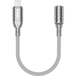 BWOO Adaptateur audio Lightning - 3,5 mm BWOO BZ66, gris