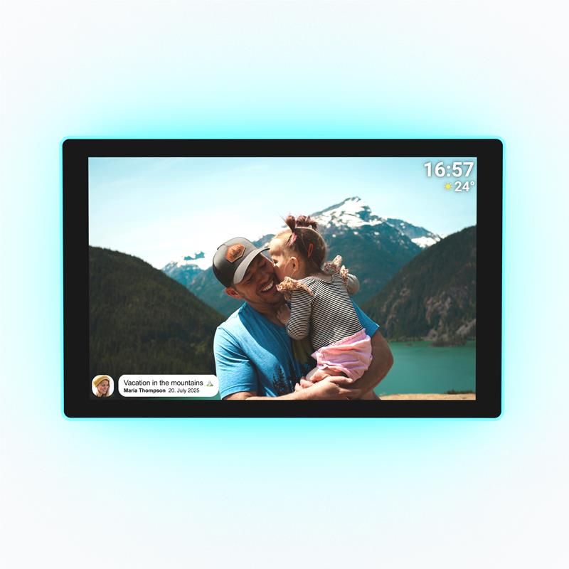 Denver PFF-1082 Digitale Fotolijst 10.1 inch - Touchscreen - WiFi - 16GB - Zwart