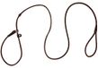 MoSANY Hondenriem van echt leer voor kleine en middelgrote honden, licht, dun maar stabiel, verstelbaar, zacht en dun, 160 cm lang, 0,6 cm breed, bruin
