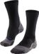 FALKE TK2 Cool Wandelsokken anti blaren, medium padding functioneel garen sportsokken dames zwart - Maat 43-44